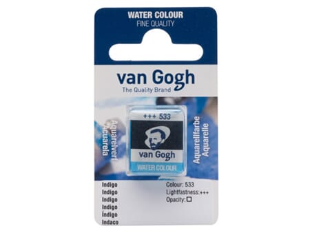 Van Gogh Akvarell - half pan - 533 Indigo