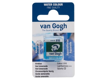 Van Gogh Akvarell - half pan - 616 Viridian