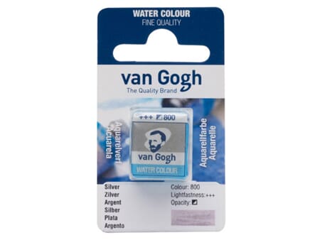 Van Gogh Akvarell - half pan - 800 Silver