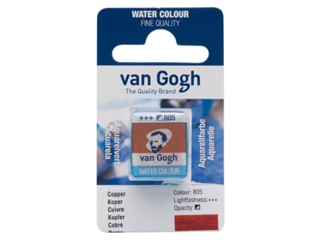 Van Gogh Akvarell - half pan - 805 Copper