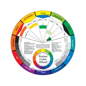 Color Wheel Pocket size - Lommefargesirkel - Ø13,5