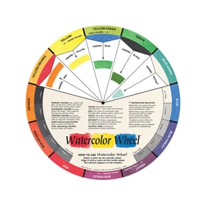 Color Wheel Water color