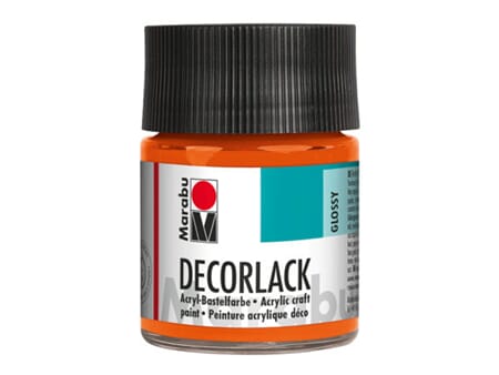 Marabu Decorlack - 013 Orange - 50 ml