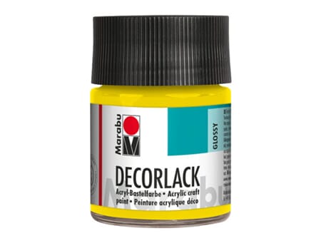 Marabu Decorlack - 019 Gul - 50 ml