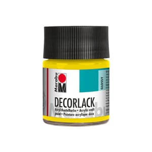 Marabu Decorlack - 019 Gul - 50 ml