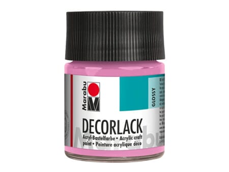 Marabu Decorlack - 033 Rosa - 50 ml