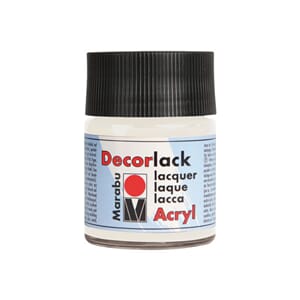 Marabu Decorlack - 070 Hvit - 50 ml