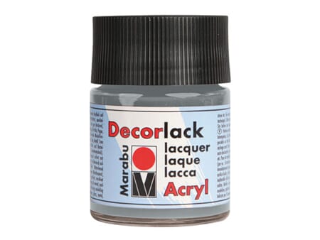 Marabu Decorlack - 078 Grå - 50 ml