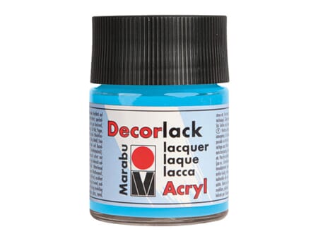 Marabu Decorlack - 090 Lys Blå - 50 ml