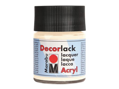 Marabu Decorlack - 271 Elfenbenshvit - 50 ml