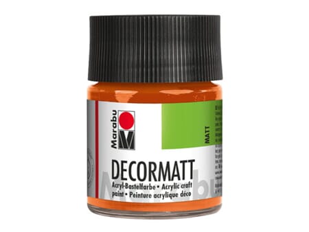 Marabu Decormatt - 013 Orange - 50 ml