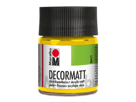 Marabu Decormatt - 019 Gul - 50 ml
