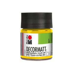 Marabu Decormatt - 019 Gul - 50 ml