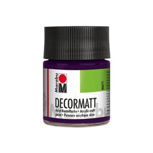 Marabu Decormatt - 039 Aubergine - 50 ml