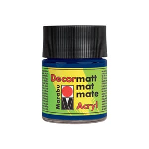 Marabu Decormatt - 053 Mørk blå - 50 ml