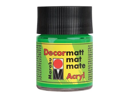 Marabu Decormatt - 066 Gulgrønn - 50 ml