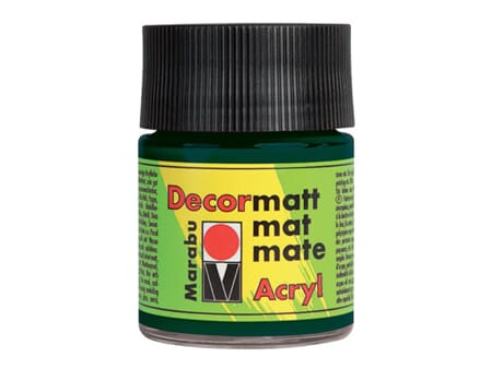 Marabu Decormatt - 075 Gran grønn - 50 ml