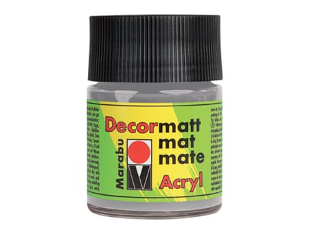 Marabu Decormatt - 278 Lys grå - 50 ml