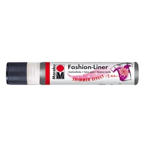 Marabu Fashion Liner 25 ml - 574 Shimmer Sort