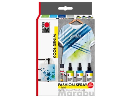 Marabu Fashion Spray set - COOL DENIM