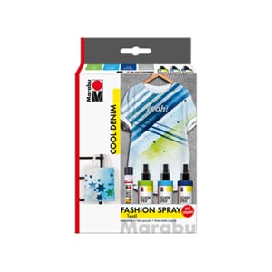 Marabu Fashion Spray set - COOL DENIM