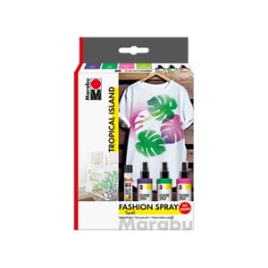 Marabu Fashion Spray set - TROPICAL ISLAND