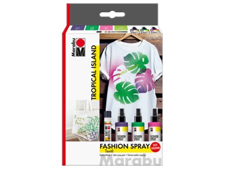Marabu Fashion Spray set - TROPICAL ISLAND