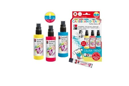 Marabu Fashion Spray set - CARIBBEAN DREAMS