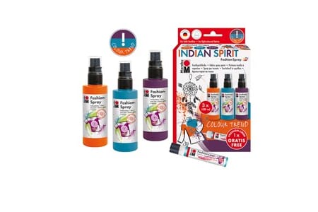 Marabu Fashion Spray set - INDIAN SPIRIT