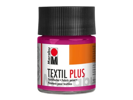 Marabu Textil Plus - 005 bringebærrød - 50 ml