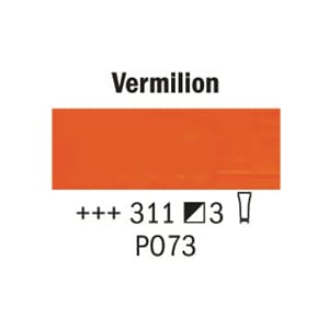 Rembrandt olje - 311 vermillion - 150 ml
