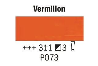 Rembrandt olje - 311 vermillion - 150 ml
