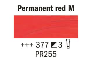 Rembrandt olje - 377 perm red M
