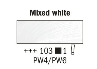 Rembrandt olje - 103 mixed white - 40 ml