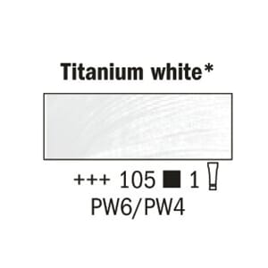 Rembrandt olje - 105 titanium white - 150 ml