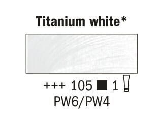 Rembrandt olje - 105 titanium white - 40 ml