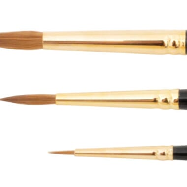 Alf Bjercke 100 Kolinsky rund