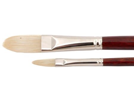 Alf Bjercke pensel 1117 - kattetunge - str 24