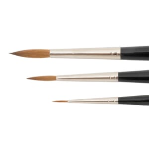 Alf Bjercke pensel 316 - Kolinsky rund - str 0