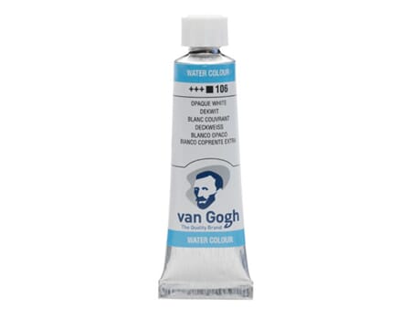 Van Gogh Akvarelltube - 106 Opaque White - 10 ml