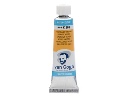 Van Gogh Akvarelltube - 269 Azo Yellow Medium - 10 ml
