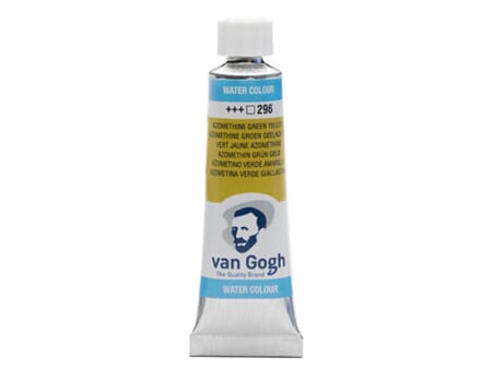 Van Gogh Akvarelltube - 296 Azomethine Green Yellow - 10 ml