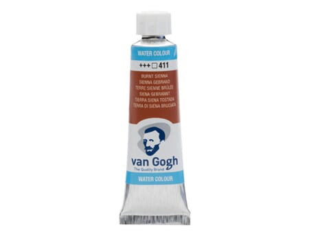 Van Gogh Akvarelltube - 411 Burnt Sienna - 10 ml