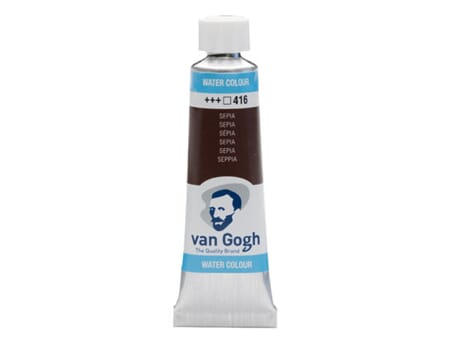 Van Gogh Akvarelltube - 416 Sepia - 10 ml