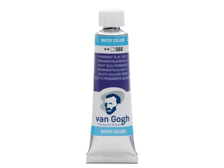 Van Gogh Akvarelltube - 568 Permanent Blue Violet - 10 ml