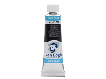 Van Gogh Akvarelltube - 701 Ivory Black - 10 ml