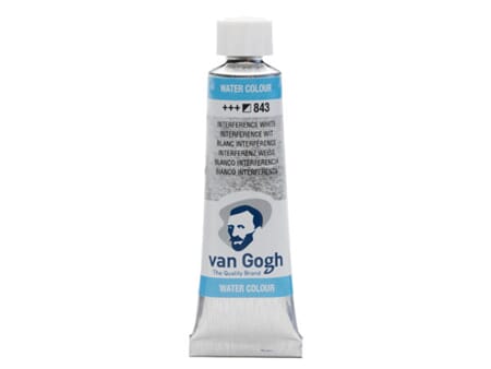 Van Gogh Akvarelltube - 843 Interference White - 10 ml