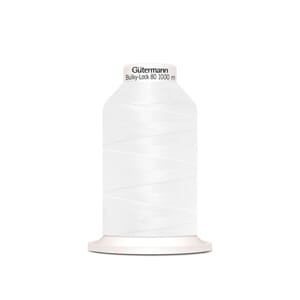 Gütermann Bulky-Lock 80 - 1000 m - 800 hvit