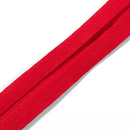 Prym skråbånd - 20 mm - rød - Pr meter