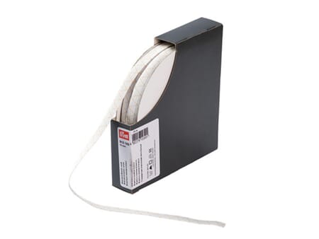 Prym elastisk strikk - 10 mm - hvit (buksestrikk) - PR METER